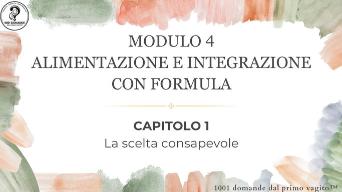 Cap.1: La scelta consapevole
